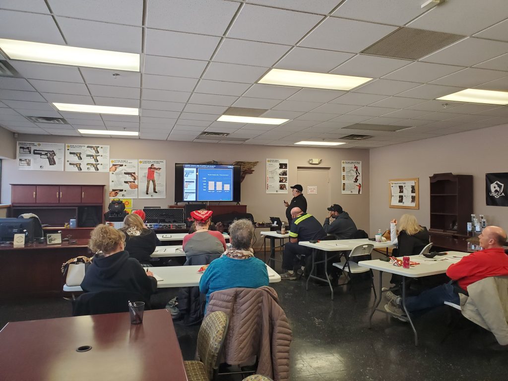 Prime Defense CPL classroom serving Eastpointe students